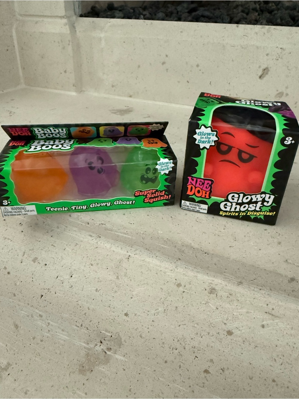*NEW* NeeDoh Baby Boos & Glowy Ghost
